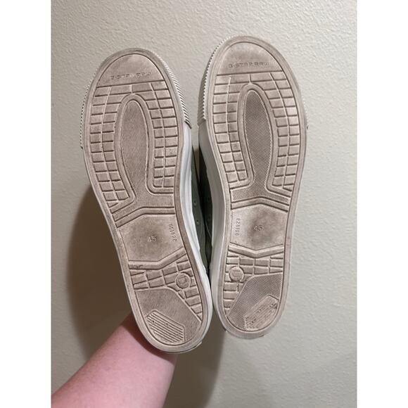 G-Star RAW Scuba II low Sneakers green size 12 mens - Picture 6 of 9